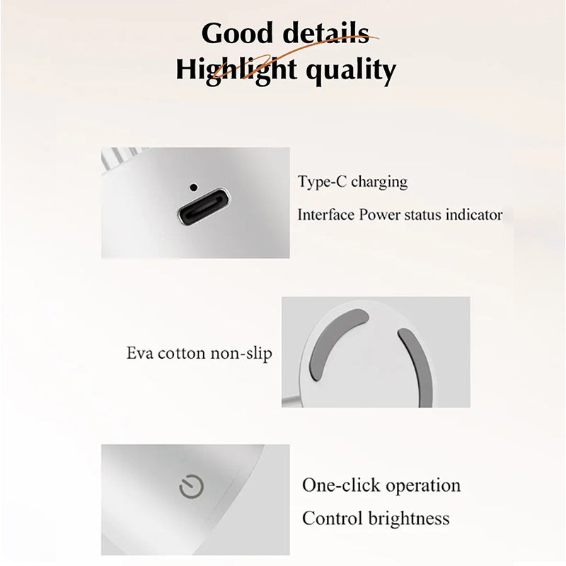 LED Charging Cord Detachable Desk Lamp Wireless Sunset Lamps