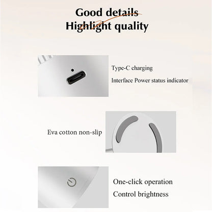 LED Charging Cord Detachable Desk Lamp Wireless Sunset Lamps